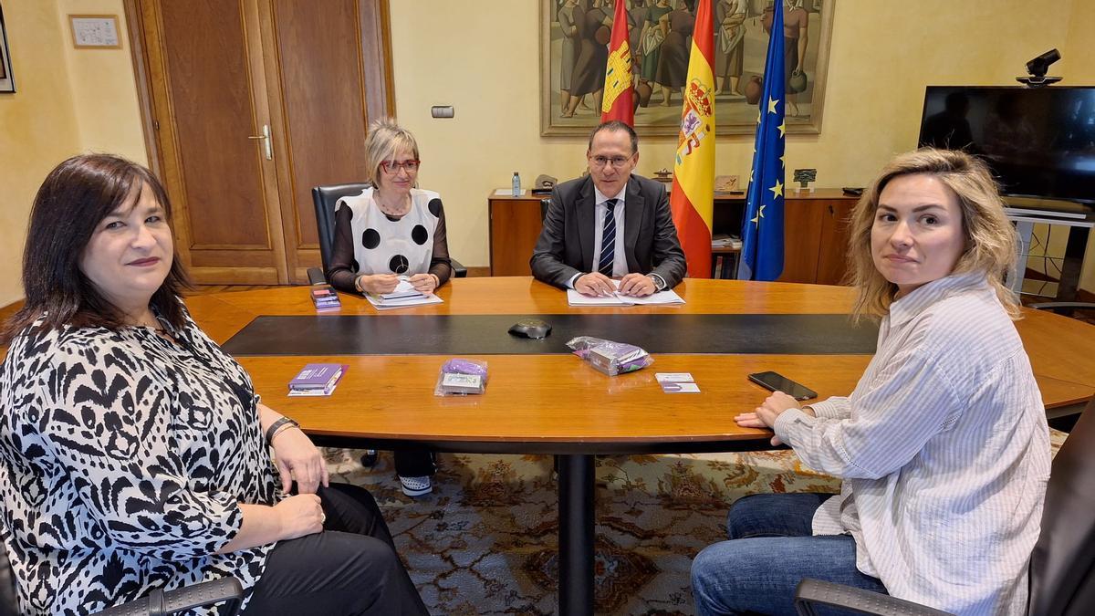 Responsables de Adavas y de la Subdelegación del Gobierno en Zamora.