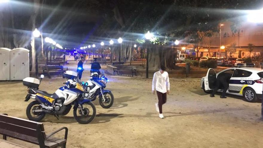 La noche más agitada: la Policía requisa más de 4.000 petardos ilegales y cientos de litros de alcohol