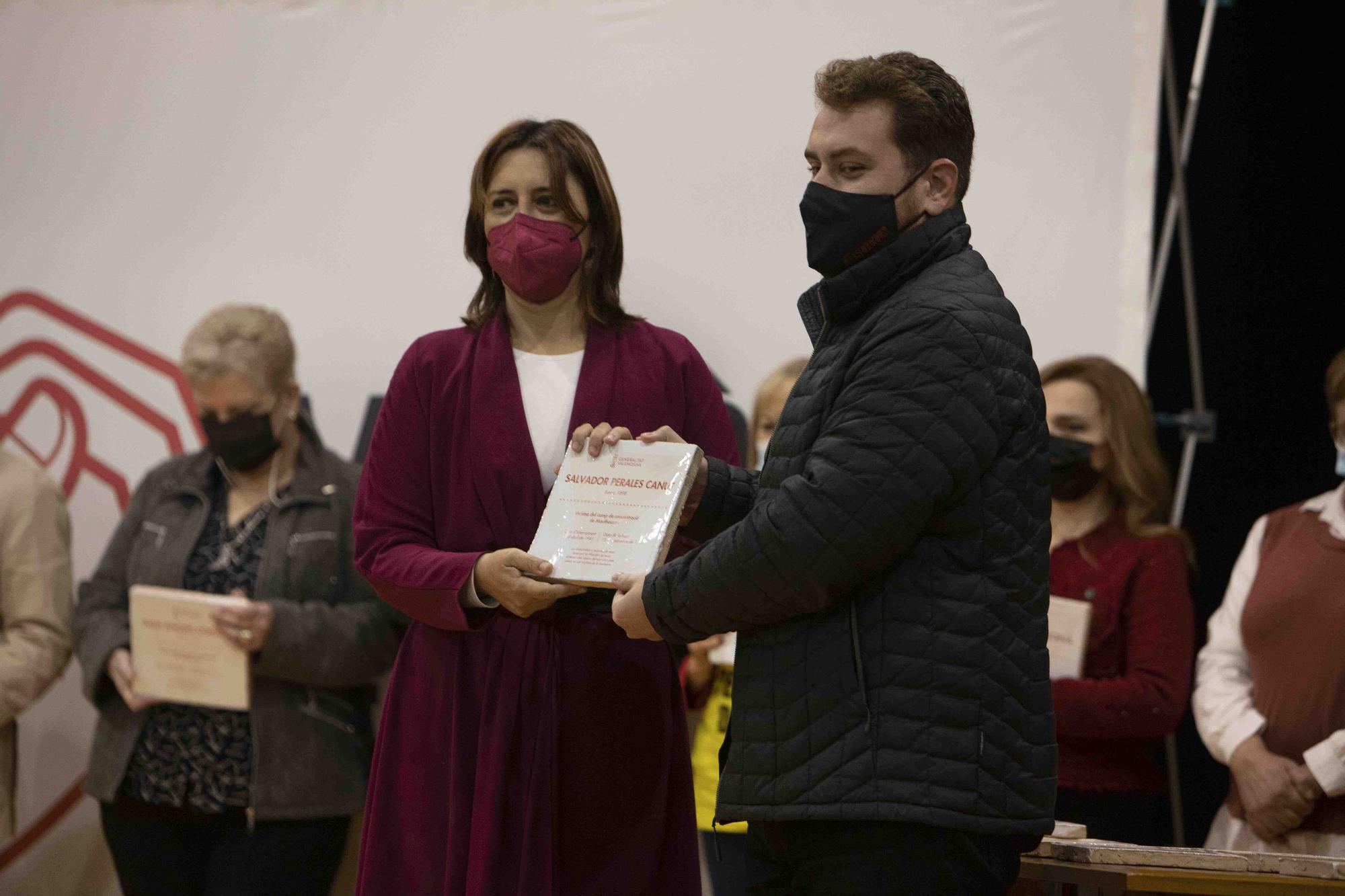 Homenaje a 18 víctimas del Holocausto de las comarcas de la Ribera Baixa y la Safor