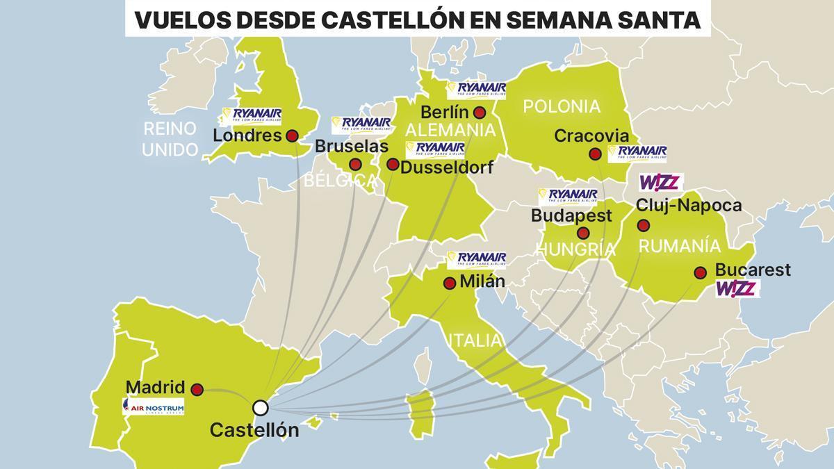 Vídeo: Destinos desde el Aeropuerto de Castellón en 2026