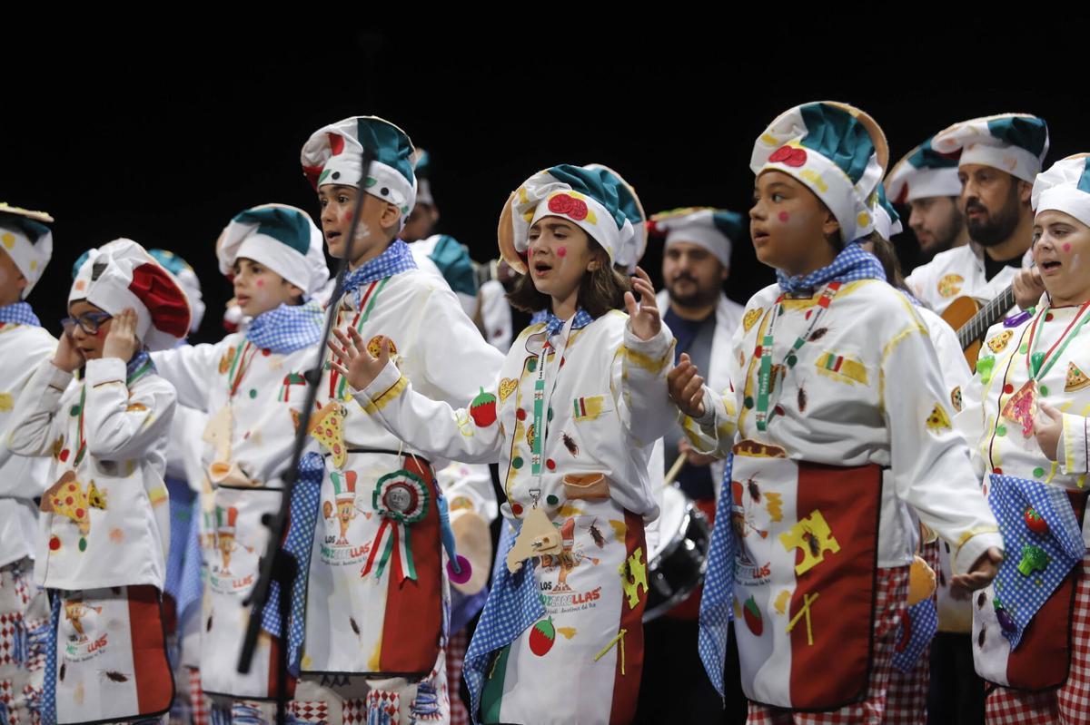 Los Mozzarellas, chirigota infantil