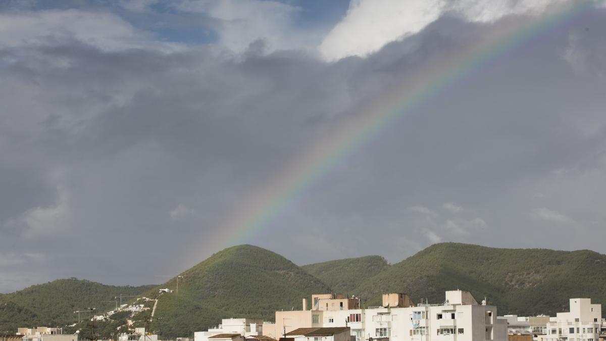 Arcoíris en Ibiza