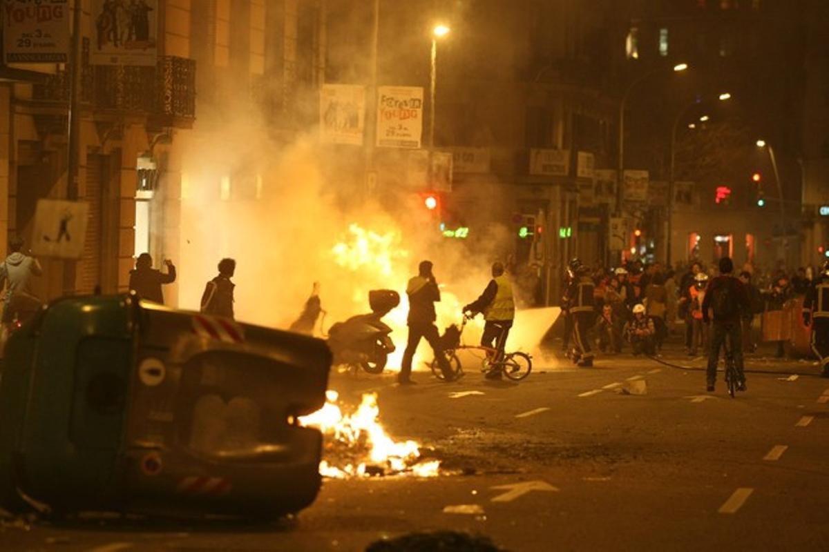 Los incidentes del 29-M, vistos por Julio Carbó.