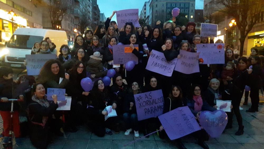 Manifestación del 8-M en Vigo