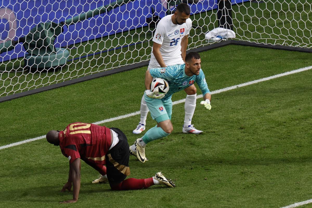 Eurocopa 2024 | Fase de grupos: Bélgica - Eslovaquia, en imágenes.