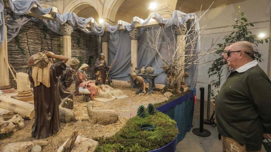 Inauguran el Belén del claustro de Sant Antoniet de Palma