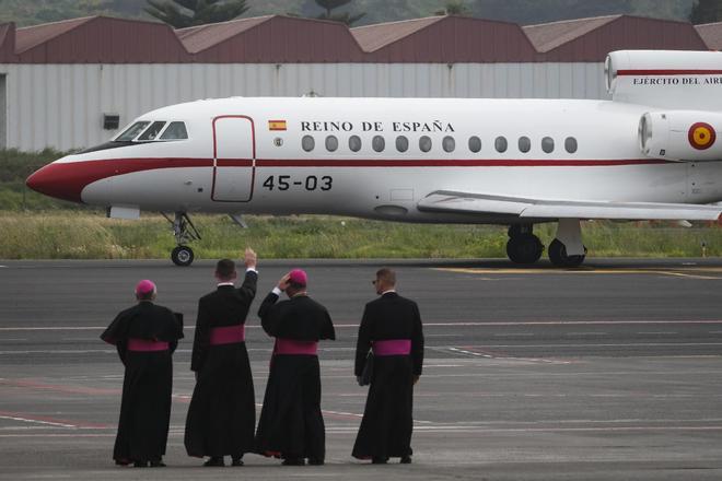 "Y el Papa ya se fue"