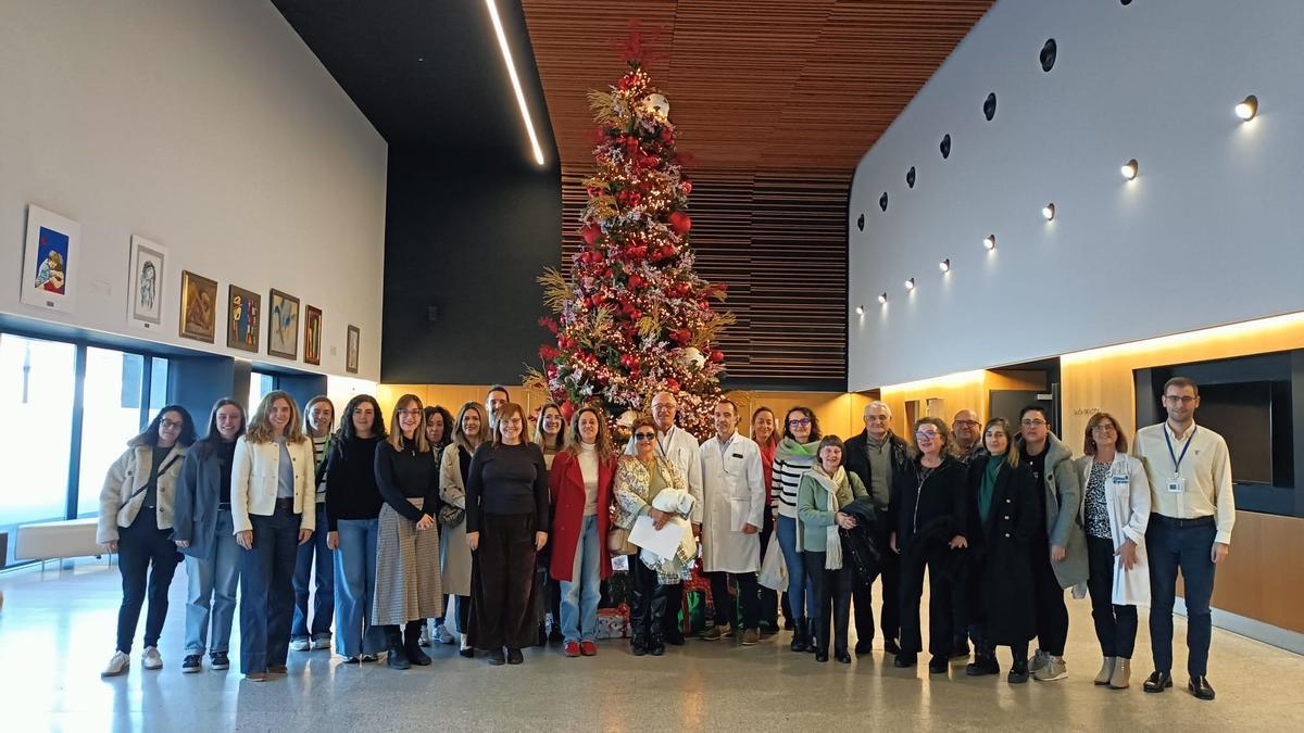 Asistentes al Consello Asesor de Pacientes.