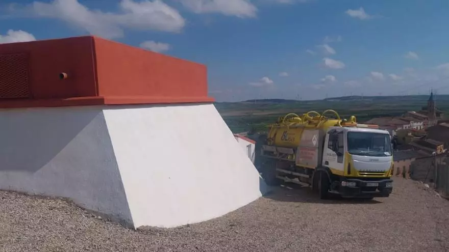 Mejoras en el depósito y red de alcantarillado de Fuendejalón