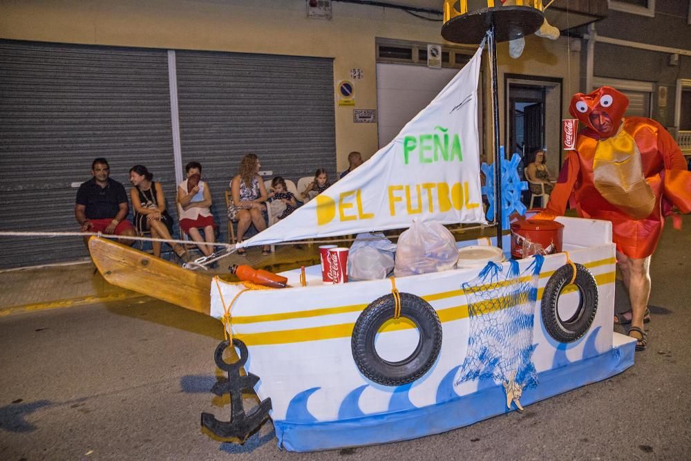 Las carrozas regresan a las fiestas de Formentera