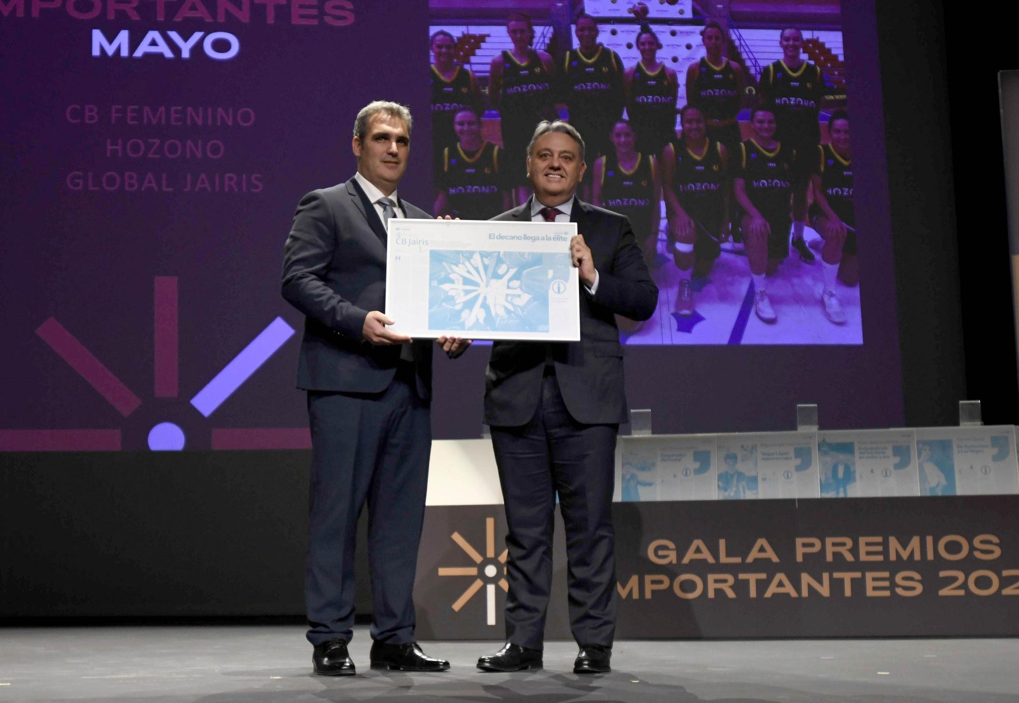 Gala de entrega de los Premios Importantes 2022 en Lorca