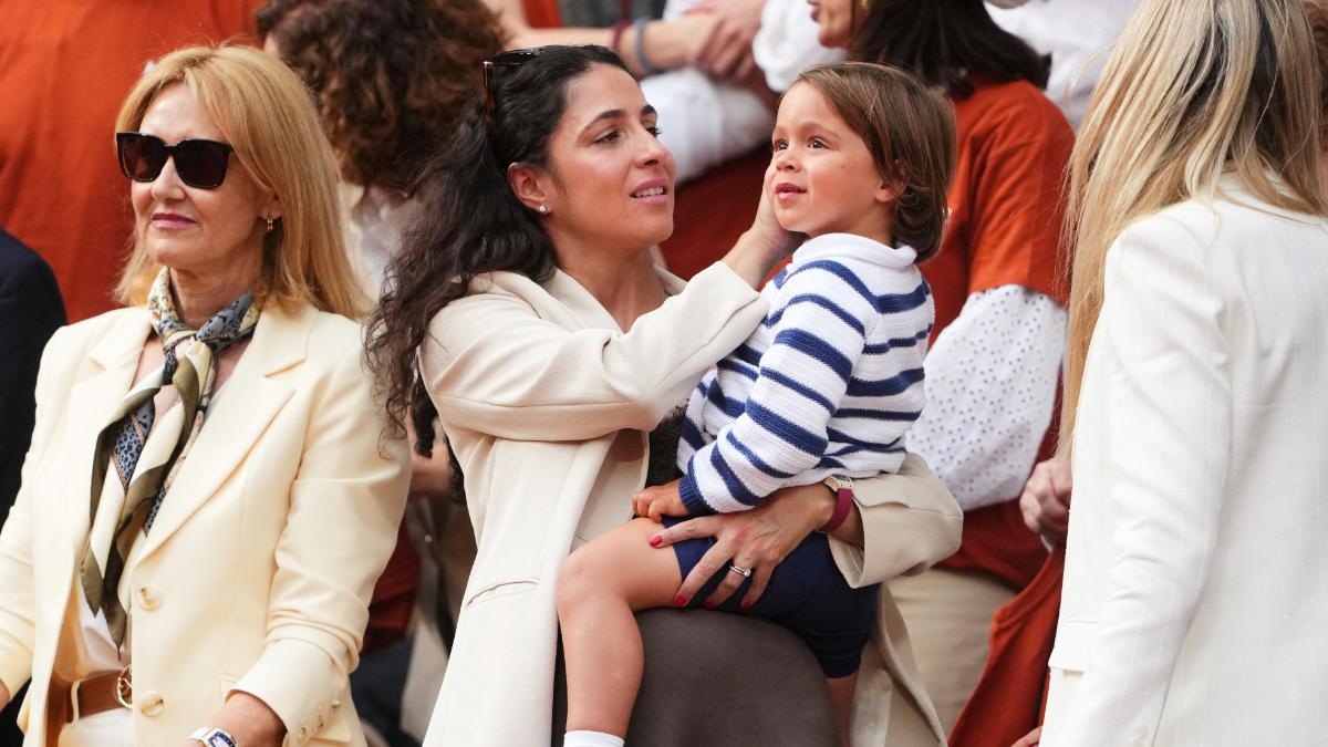 La familia también estuvo presente