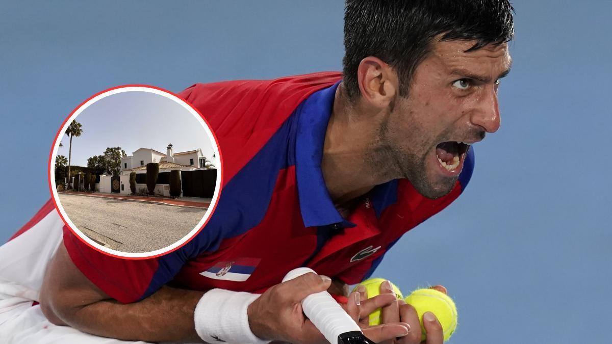 Novak Djokovic, multado por su mansión en Marbella.
