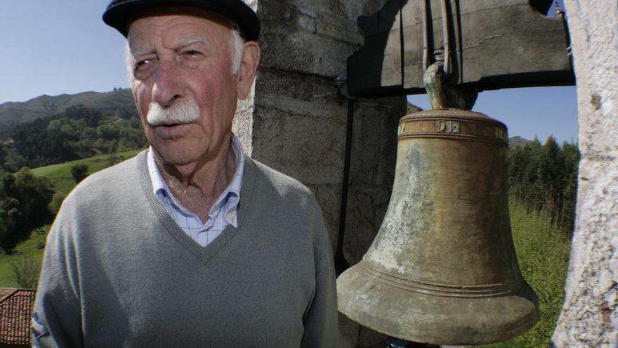 Las campanas doblan por Antón, campaneru de Noceu, fallecido a los 94 años