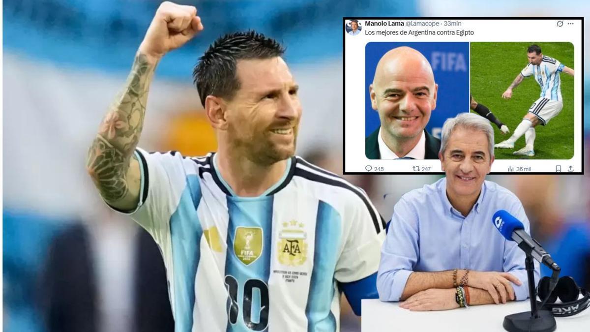 Manolo Lama elogia a Messi pero 'le tira un palo' a Argentina