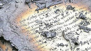 Manuscrito quemado.