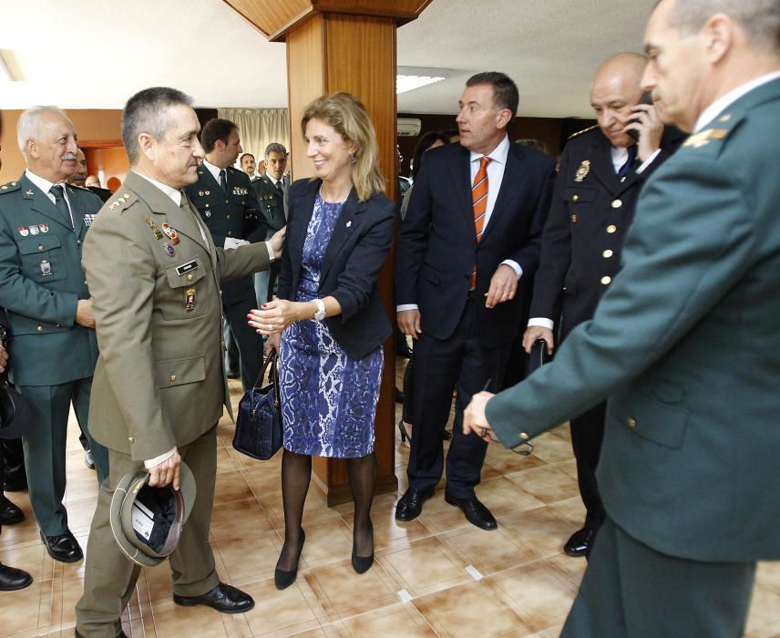 Celebración del 172 aniversario de la Guardia Civil en Castelló