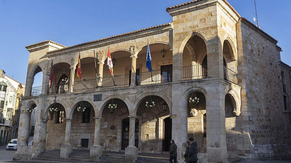 Ayuntamiento viejo, donde se ubicará el Museo de Baltasar Lobo.