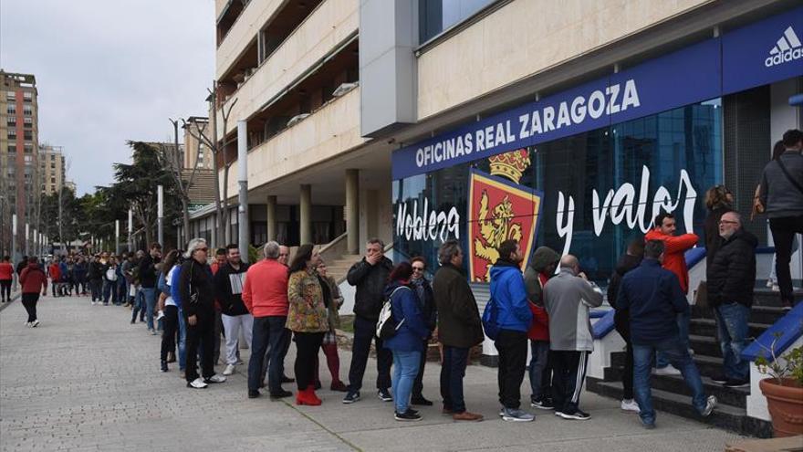 A la venta en La Romareda por la mañana las 300 últimas entradas