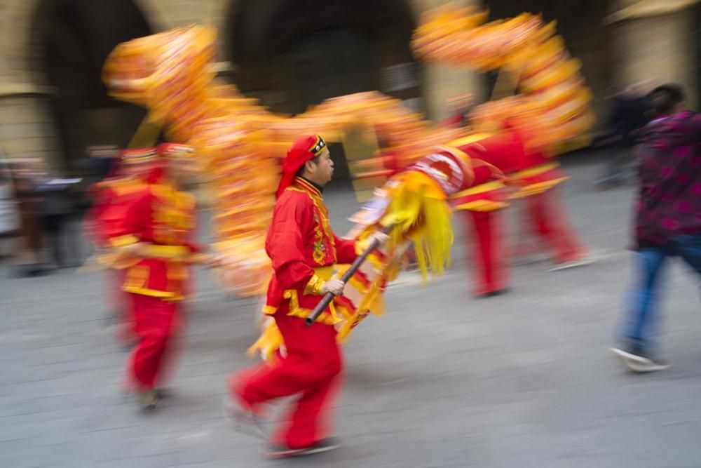 Celebració de l'any nou xinès a Manresa