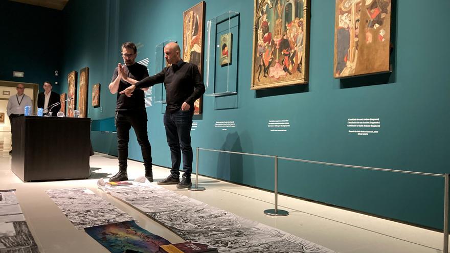 Jordi Carrión i Sagar traslladen a un còmic la història del Museu Nacional d’Art