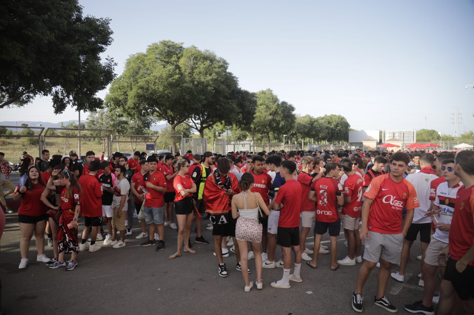 Así están viviendo el partido en el Mallorcafé