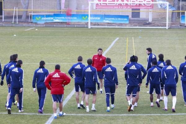 Primer ensayo con Manolo Jiménez