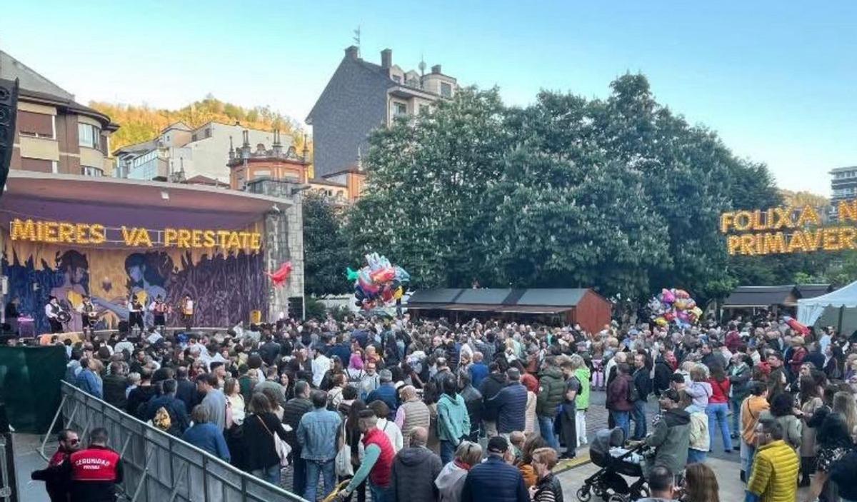 Ambiente en la Folixa na Primavera