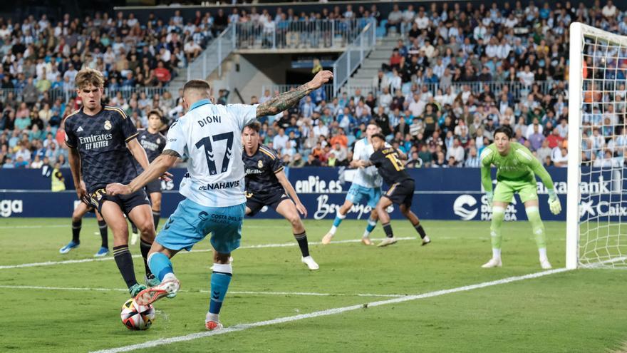 El Málaga CF se atasca en ataque