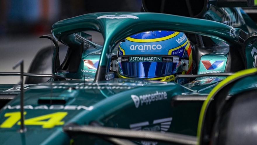 Alonso y Sainz saldrán 17 y 6 en el GP de Miami
