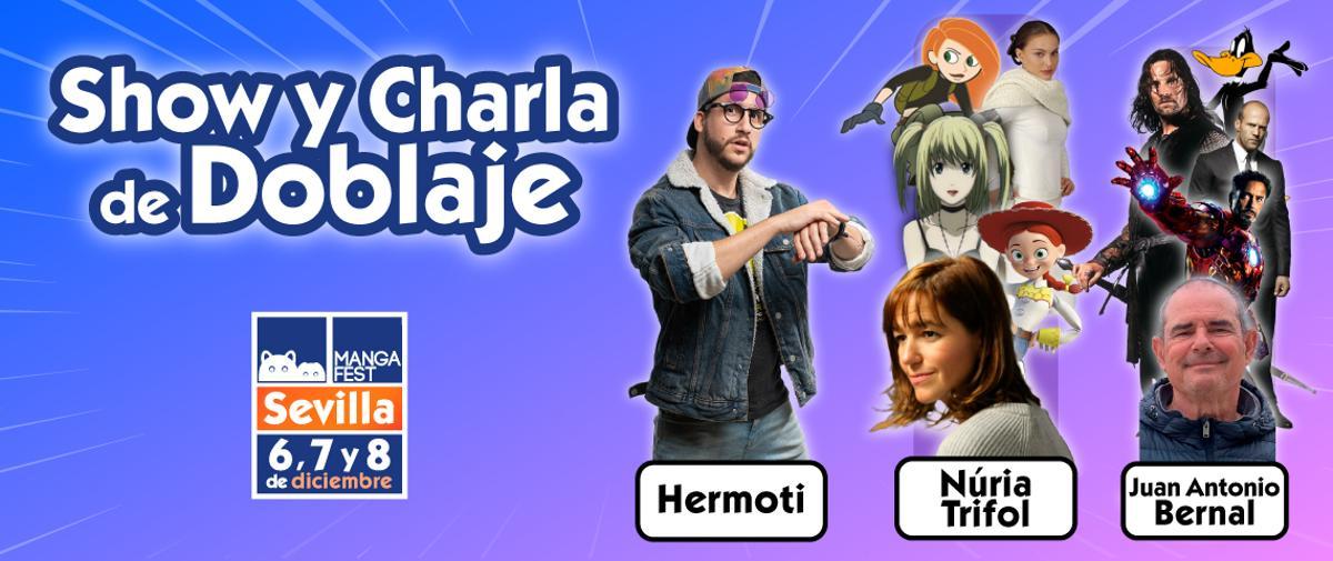 Show y charla de doblaje