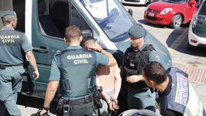 Imagen de la operación antidroga y contra el blanqueo de capitales en Ibiza.