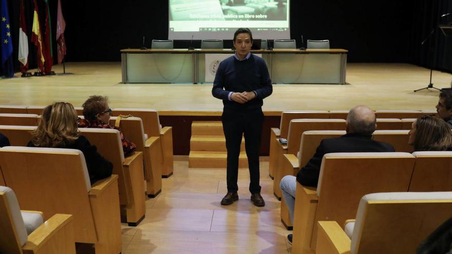 Juan Manuel Corchado, durante su visita al Campus Viriato. | Ana Burrieza