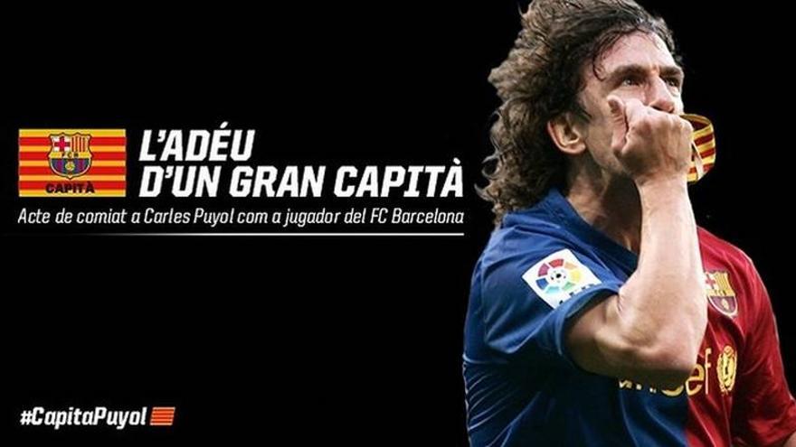 Puyol se despedirá en un acto institucional el próximo jueves