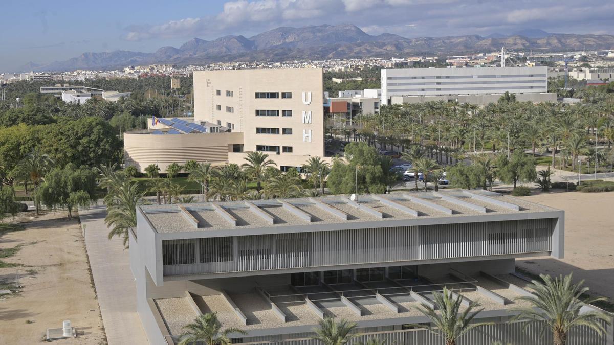 El campus de Elche de la UMH en una imagen de archivo