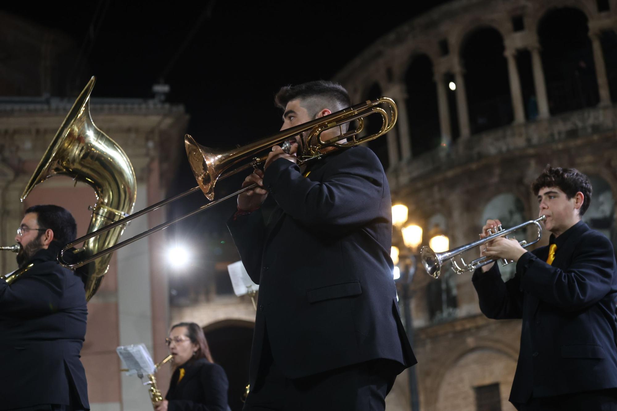 Fallas 2023 | Antología de músicos en la Ofrenda del día 17