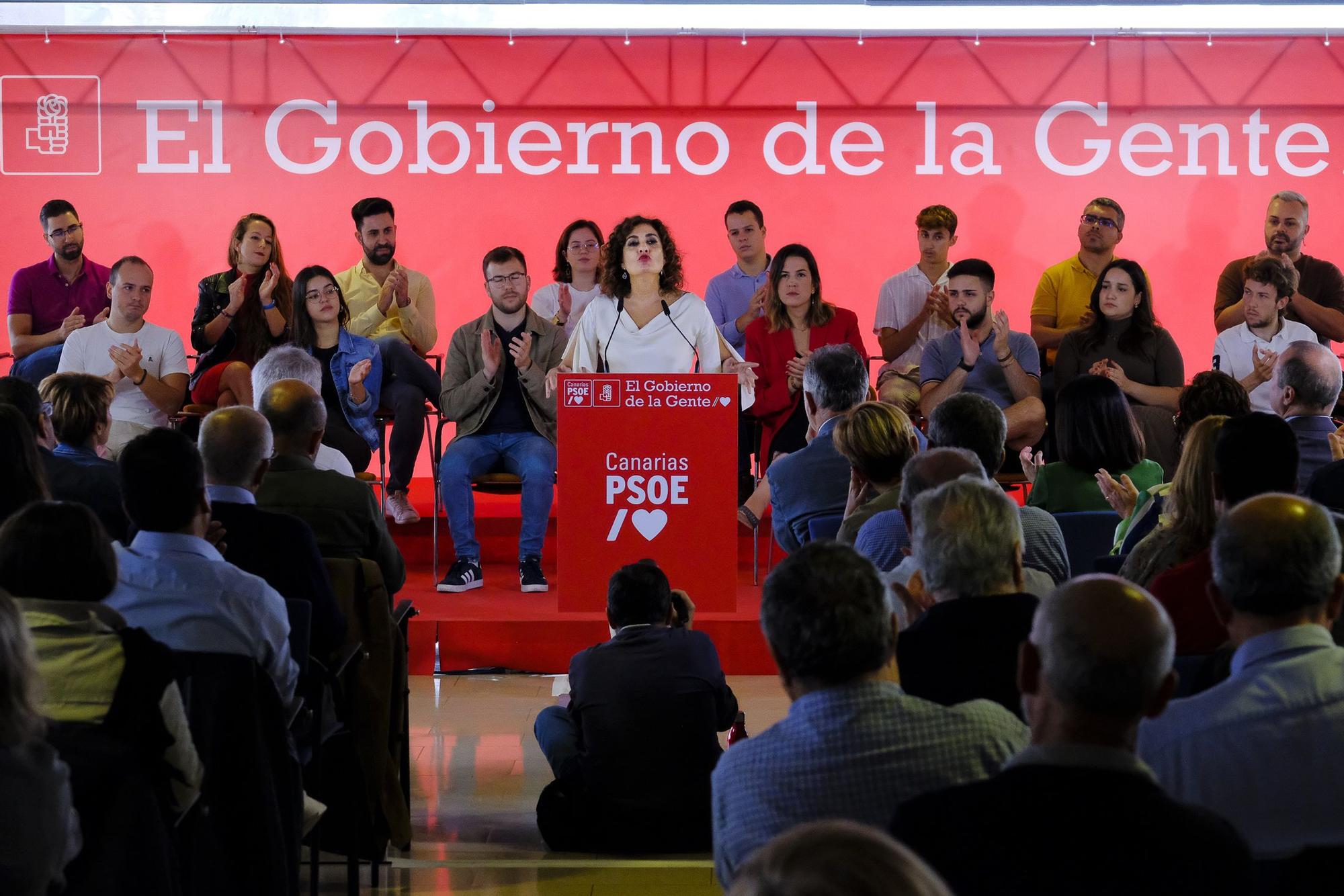 Carolina Darias presenta su candidatura a la alcaldía de la capital grancanaria