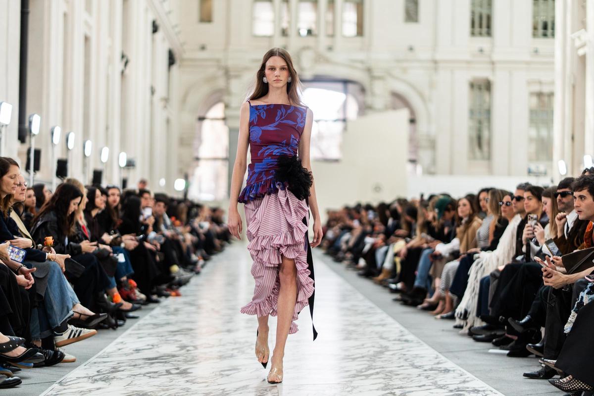 Desfile de Juan Vidal en la Mercedes-Benz Fashion Week Madrid.