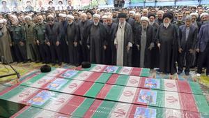 El funeral del presidente fallecido de Irán, Ebrahim Raisi