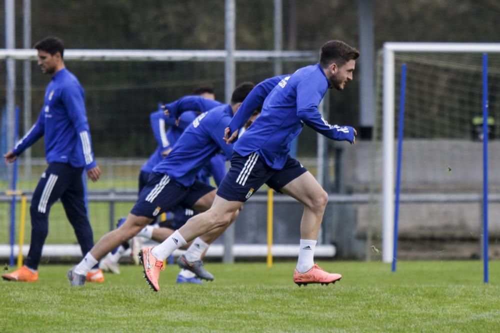 Entrenamiento del Oviedo