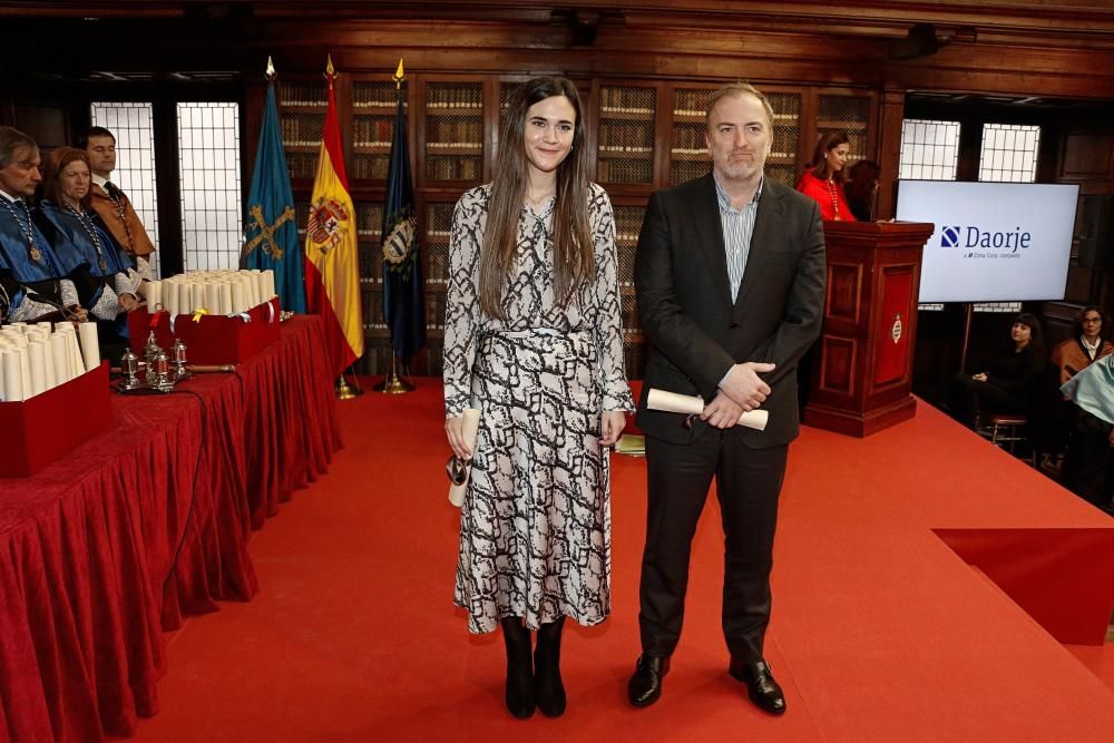 Premios fin de grado Santa Catalina de la Universidad de Oviedo 2019