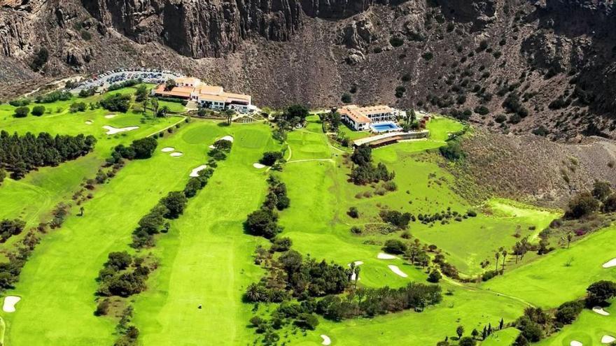 Vista aérea del campo de golf de Bandama. | | LP/DLP