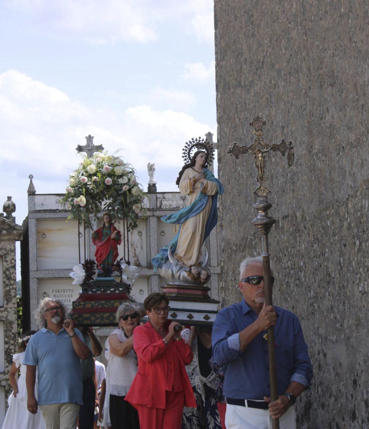 A festa da Santa Margarida  en San Xiao de Piñeiro | ÁLEX NEGREIRA / DANIEL G. ALÉN