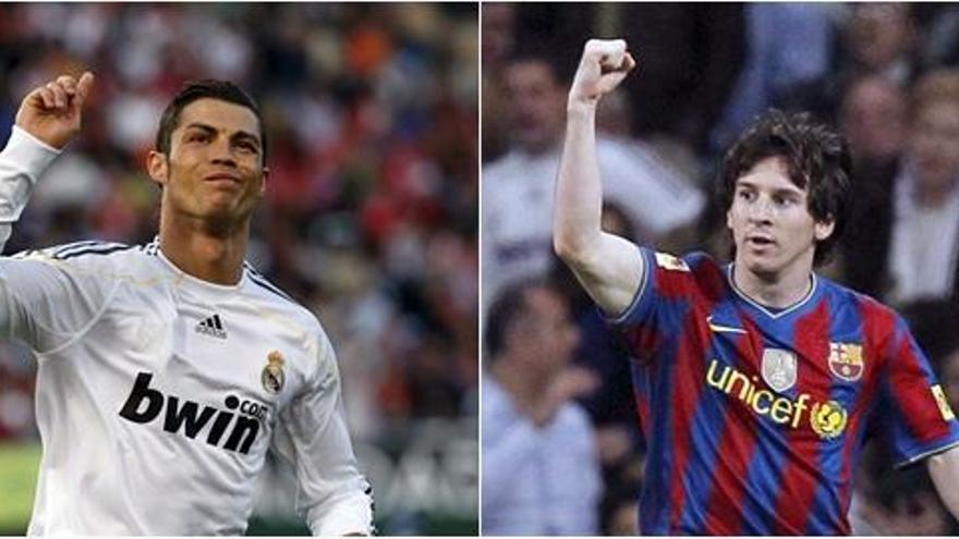 Cristiano Ronaldo y Messi.