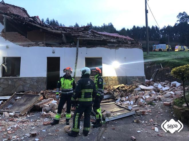 Grave accidente en Gozón: doce heridos, siete menores de edad