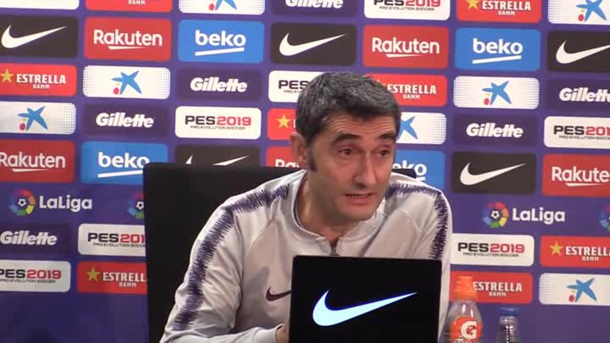 Valverde: "No hay que pensar que pase nada especial con Piqué"