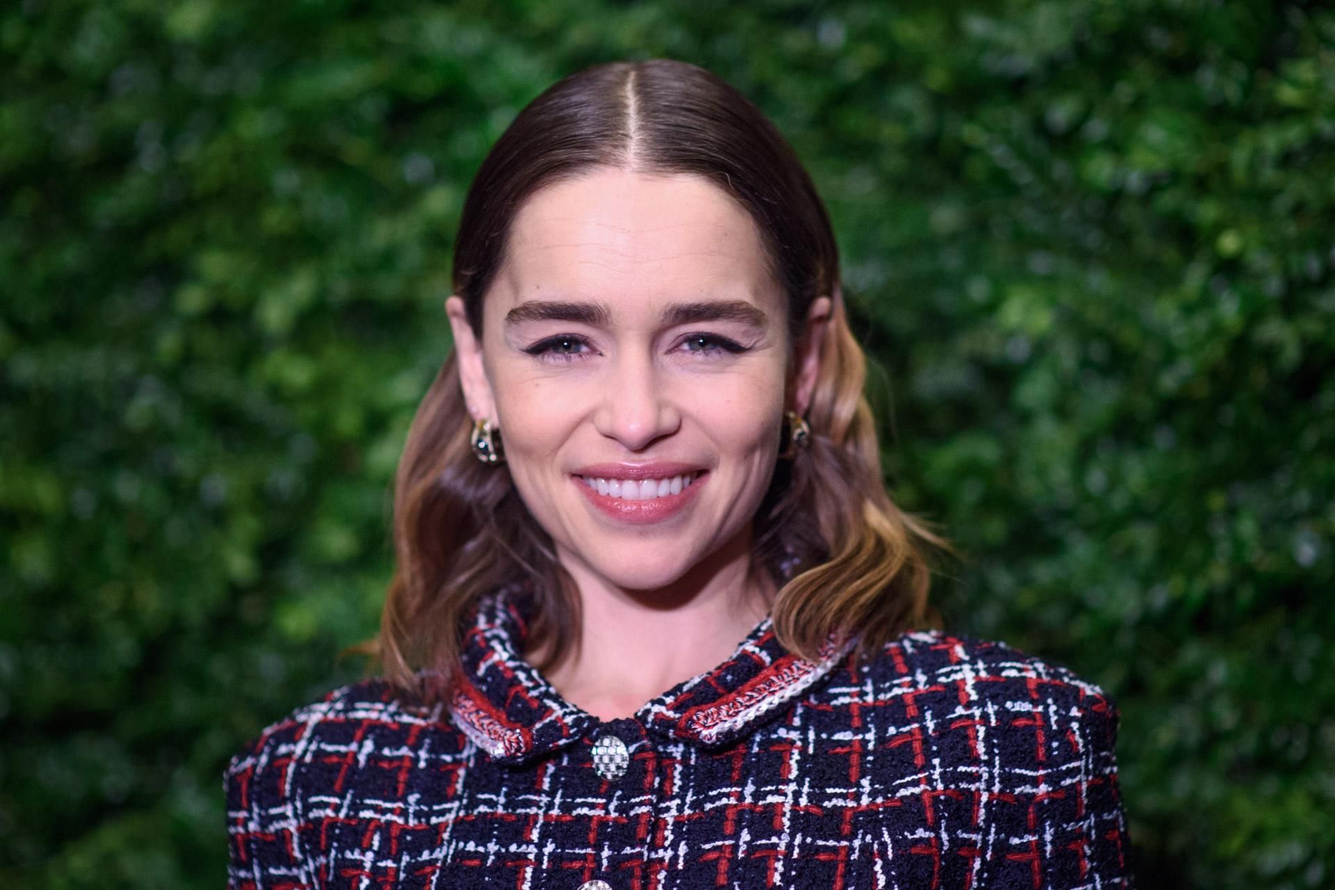 Emilia Clarke en un acto previo a los Premios Bafta 2020 en Londres.