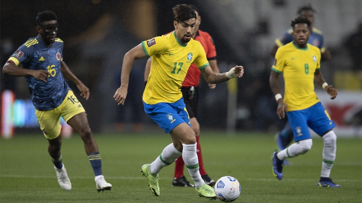 Lucas Paquetá dio el triunfo a la Seleçao