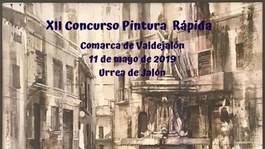 Urrea de Jalón acogerá este año el concurso de pintura rápida