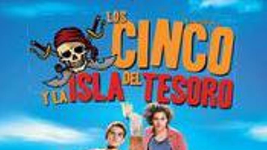 Los cinco y la isla del tesoro